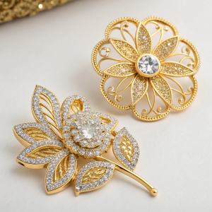 14k gold brooches